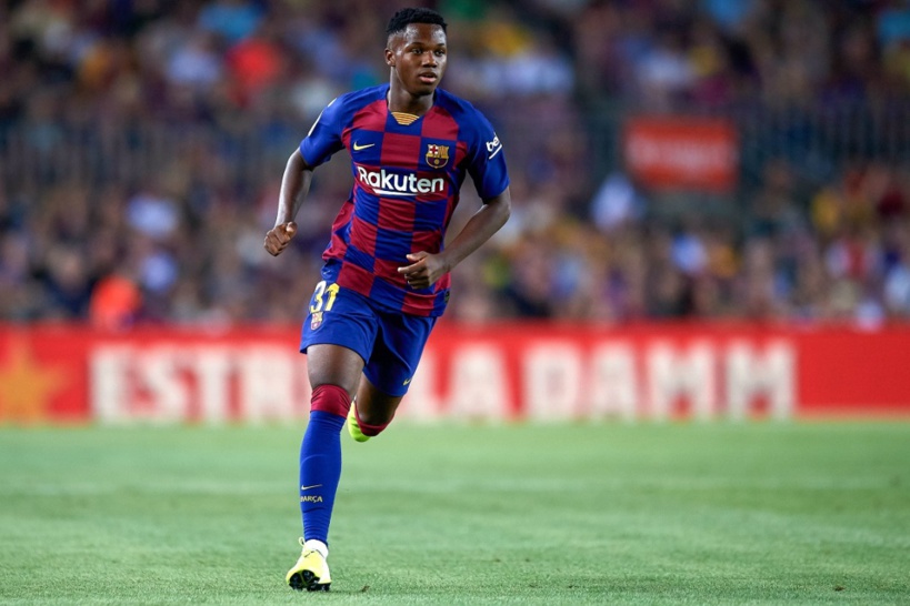 Barça: Ansu Fati s'imagine jouer pour l'Espagne Barça: Ansu Fati s'imagine jouer pour l'Espagne