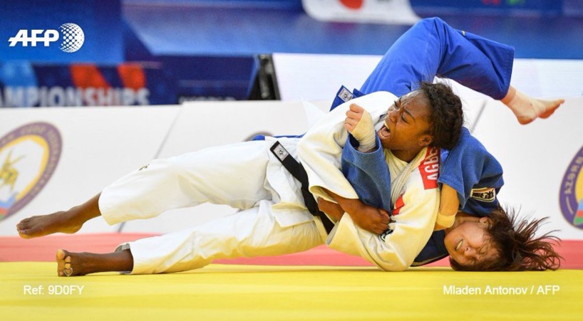 Clarisse Agnegnenou sacrée championne du monde de Judo pour la 4e fois