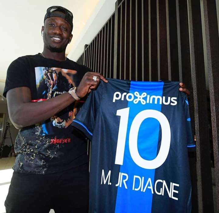 Prêté à Fc Bruges avec option d'achat, Mbaye Diagne arbora le numéro 10