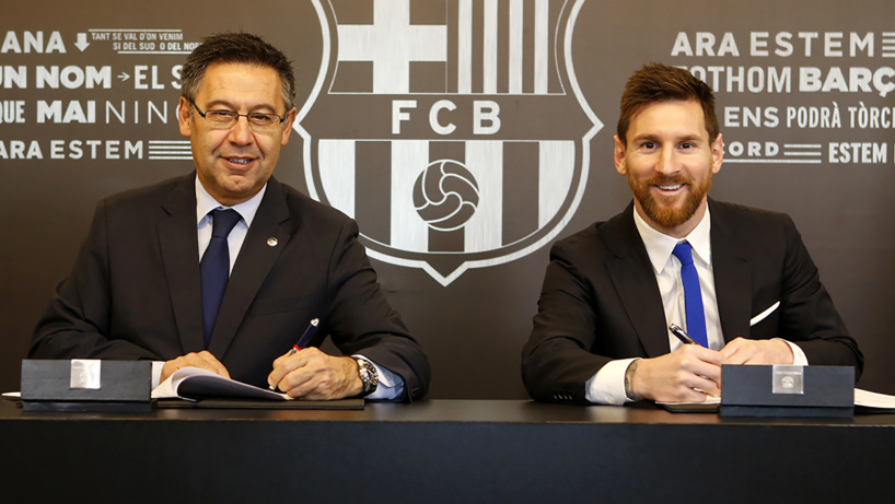 Barça : la clause de Messi, Bartomeu confirme