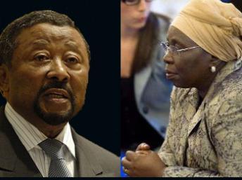Jean Ping et Dlamini Zuma, en lice pour la présidence de la Commission de l'Union africaine.(Montage photo CC et AFP)
