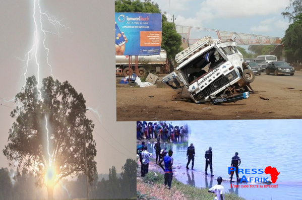 Série d’événements malheureux, accidents, foudres, noyades... plusieurs morts: qu'arrive-t-il au Sénégal ?