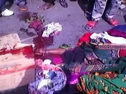 Place de l’Obélisque – cinq blessés dont un mort (Modou Diop) tué par le camion "dragon" de la police