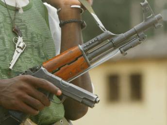 Août 2011, la police libérienne a découvert des armes près de la frontière ivoirienne. Pascal Le Segretain/Getty Images
