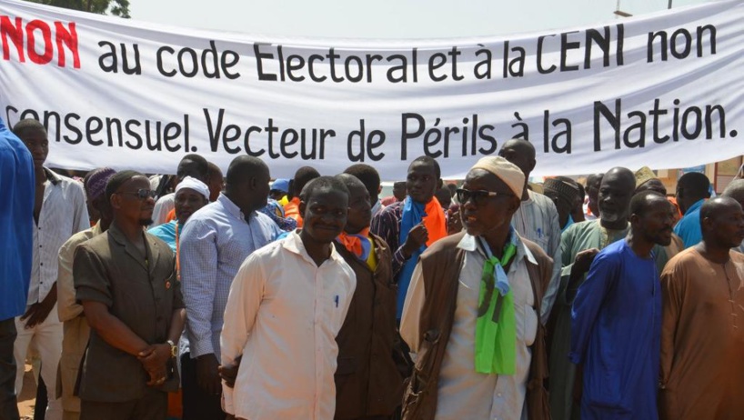 Niger: l’opposition manifeste contre le nouveau code électoral et la Céni