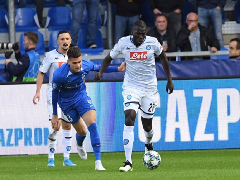 LDC : Naples et Koulibaly tenus en échec sur la pelouse de Genk