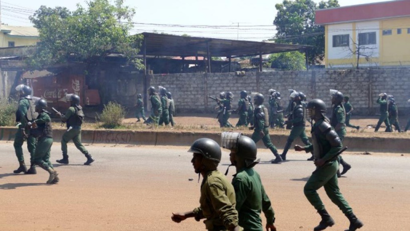 En Guinée, HRW dénonce le non-respect du droit de manifestation
