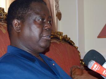 Henri Konan Bédié à Yamoussoukro, le 18 octobre 2010. Norbert Navarro