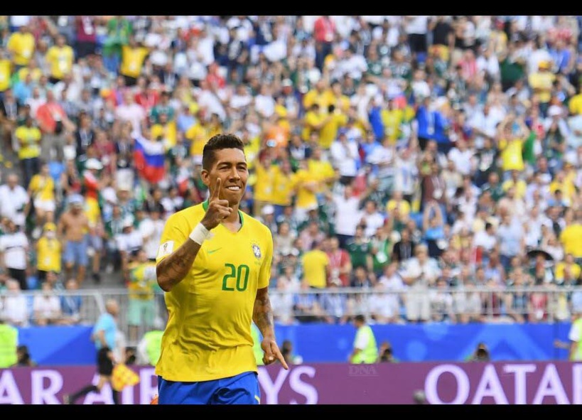 Le Brésil mène 1-0 grâce à Firminho