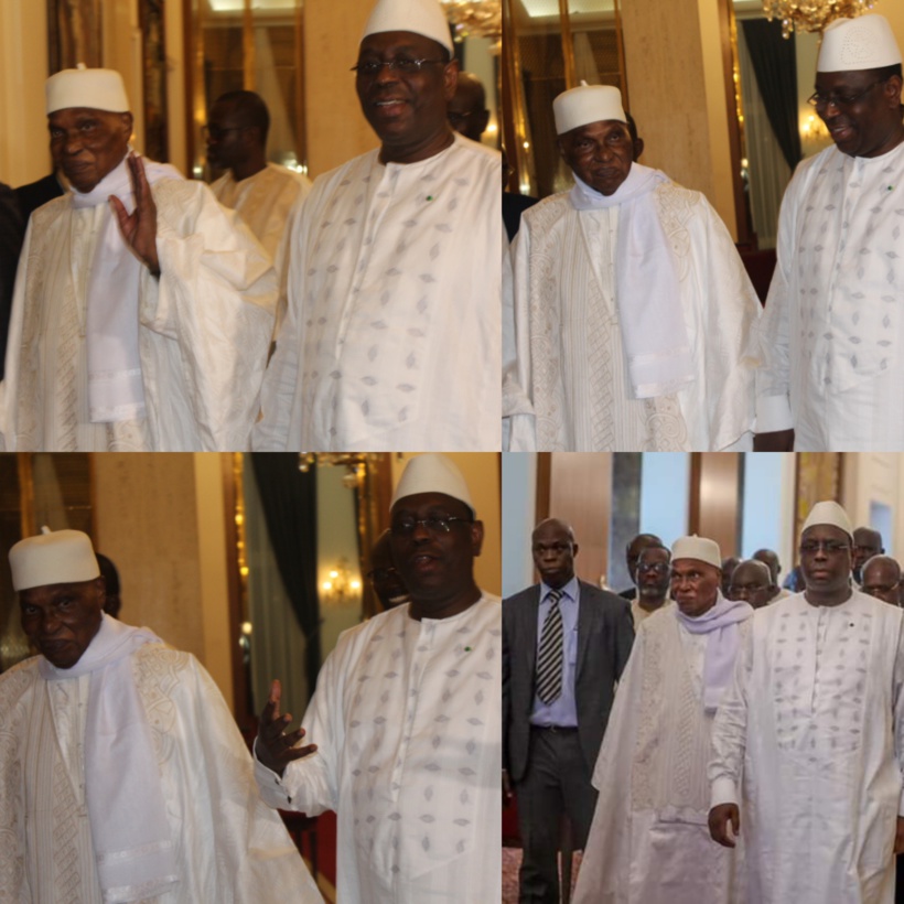 Les moments forts de la rencontre entre Macky Sall et Me Abdoulaye Wade en images Les moments forts de la rencontre entre Macky Sall et Me Abdoulaye Wade en images