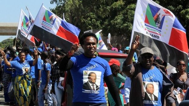 L'opposition rejette les résultats au Mozambique