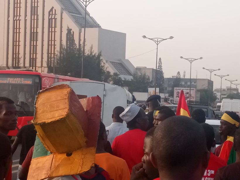 Dakar: Un manifestant guinéen arrêté par la police sénégalaise