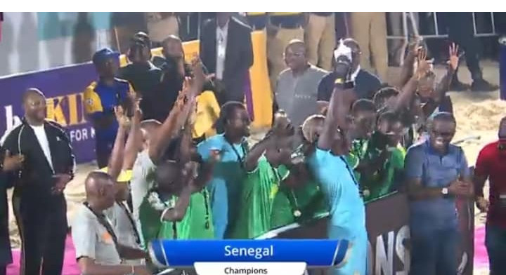 Beach Soccer : Le Sénégal remporte la Copa Lagos 2019 devant l’Angleterre