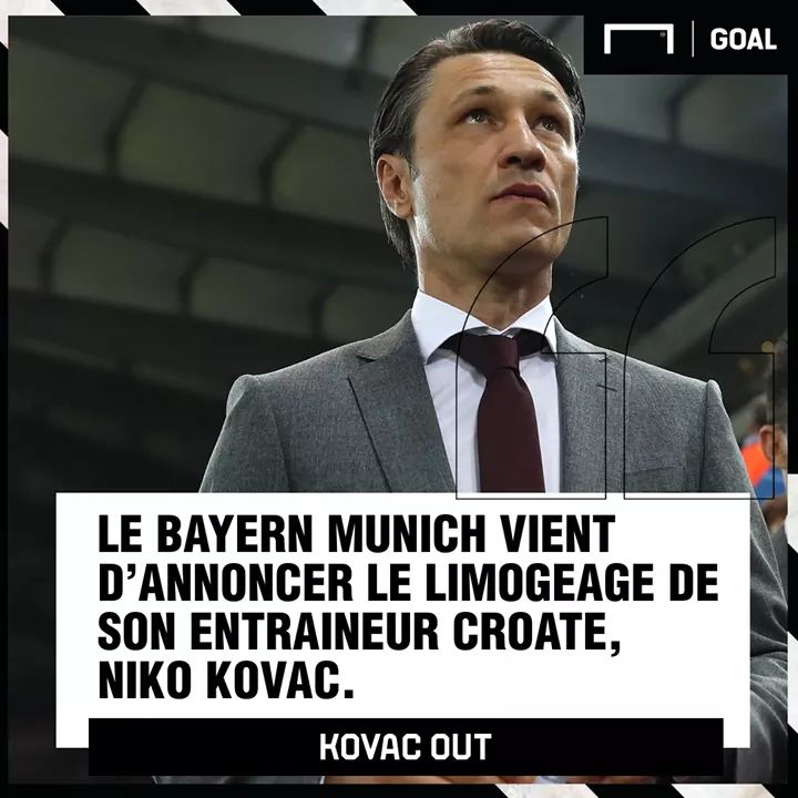 Officiel - Le Bayern Munich se sépare de Niko Kovac après l'humiliation face à Francfort