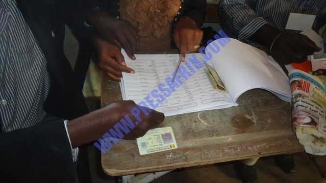Sénégal - présidentielle Reportage photos du scrutin: Grande mobilisation citoyenne des électeurs