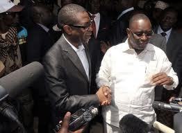 Youssou Ndour avec Macky Sall chez les sportifs