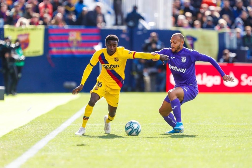 Wagué et le Barça gagnent difficilement contre la lanterne rouge (1-2) Wagué et le Barça gagnent difficilement contre la lanterne rouge (1-2)