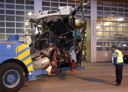 Un accident de car en Suisse tue 28 Belges, dont 22 enfants