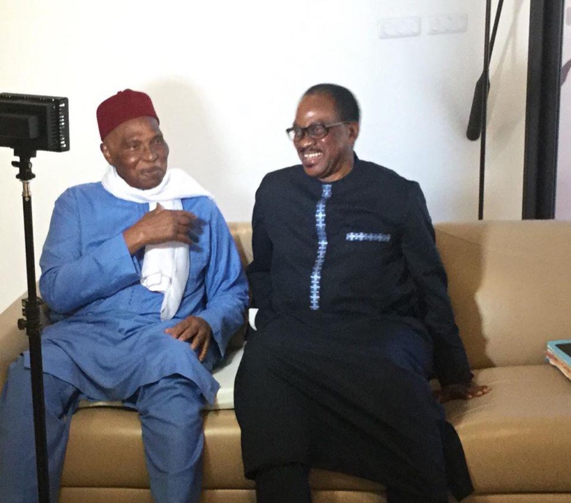 Madické retrouve Wade et réserve la primeur au Khalife des Mourides pour le contenu de leur discussion (Photos) Madické retrouve Wade et réserve la primeur au Khalife des Mourides pour le contenu de leur discussion (Photos)