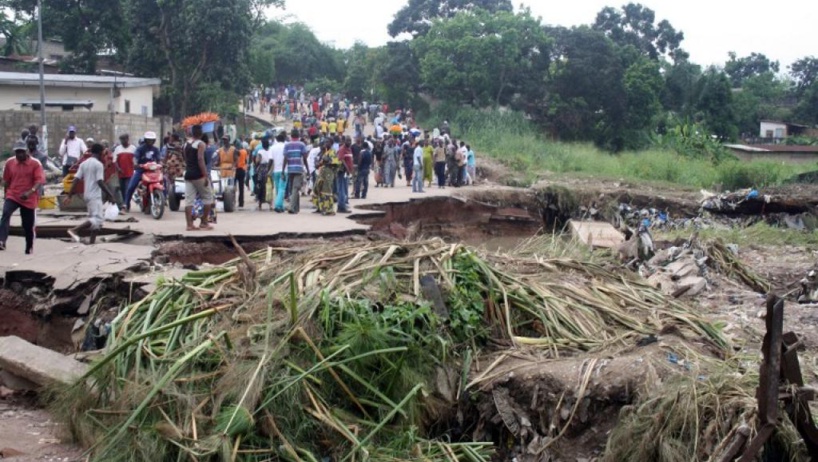 Congo-Brazzaville: des dégâts immenses après les inondations Congo-Brazzaville: des dégâts immenses après les inondations