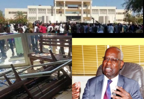 Saccage du tribunal de Louga: le ministre de la Justice promet "d’identifier et de sanctionner" les auteurs Saccage du tribunal de Louga: le ministre de la Justice promet "d’identifier et de sanctionner" les auteurs