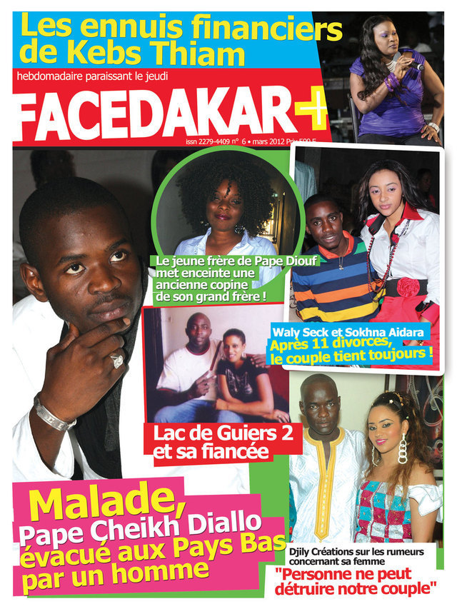 Voici la Une du magazine Facedakar Plus de cette semaine: Encore des révélations explosives sur nos people