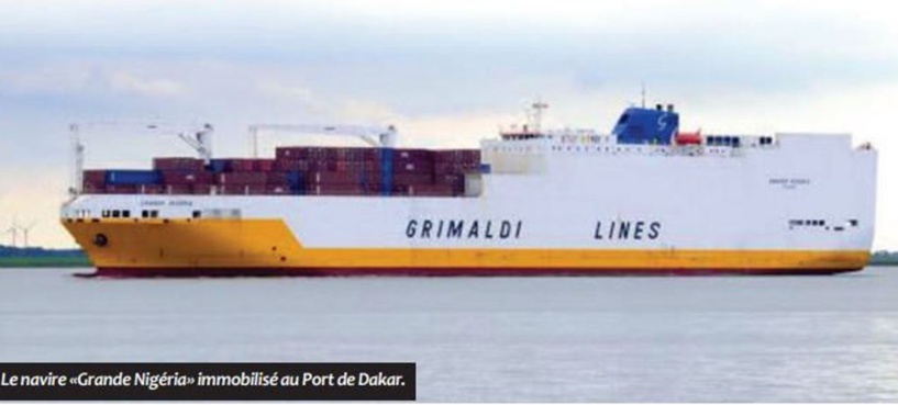 ​Saisie de drogue au port de Dakar: le capitaine du navire Grande Nigeria a quitté le pays libre