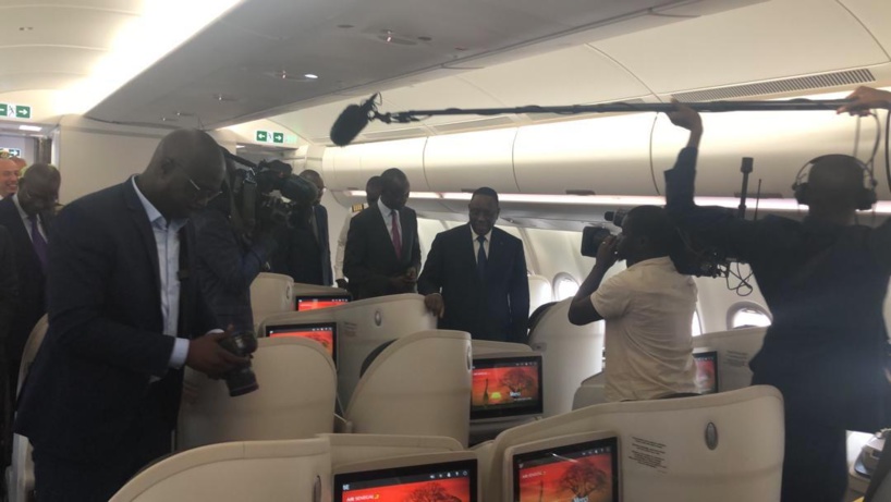 Le Président Macky Sall appelle les membres de son gouvernement et l'administration à voyager à bord d'Air Sénégal