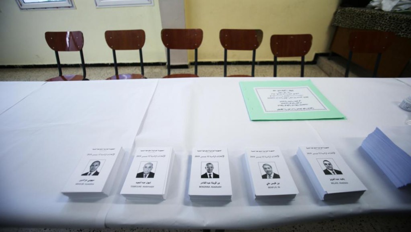 Présidentielle en Algérie: cinq candidats pour une élection contestée Présidentielle en Algérie: cinq candidats pour une élection contestée