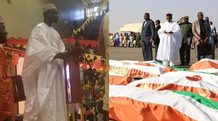 A Niamey, Ousmane Sonko zappe les 71 soldats tués à Inates de son discours