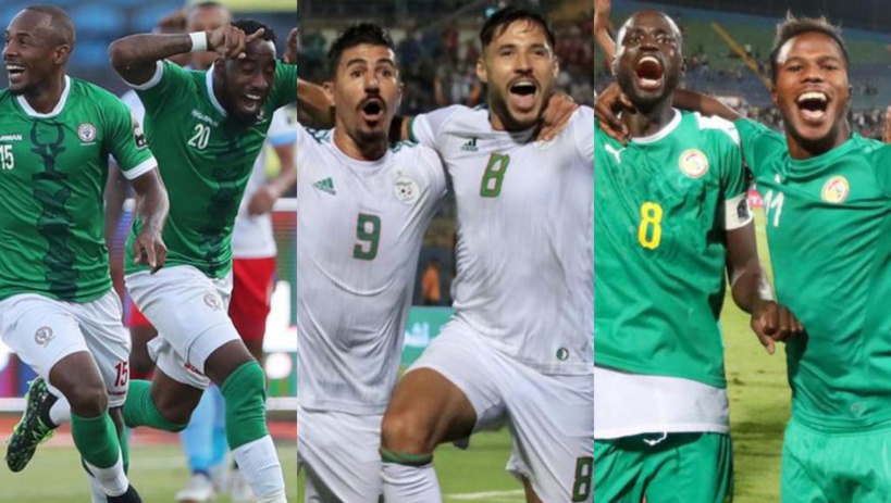 Algérie, Sénégal et Madagascar, les trois nations phares de 2019