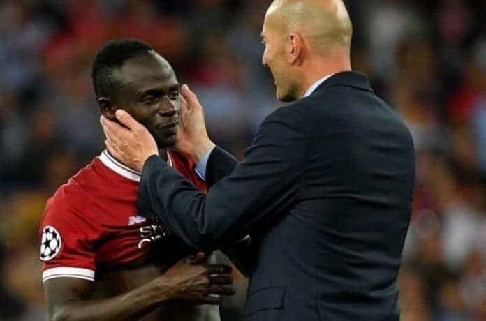 Zinedine Zidane et le Réal ne lâchent pas Sadio Mané