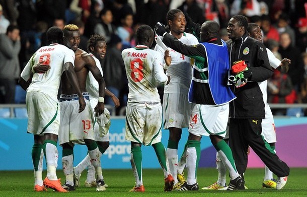 PHOTOS & VIDEO - Qualification des Lions Olympiques aux JO: Le Sénégal surclasse Oman (2-0)