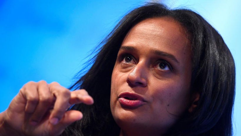 Isabel dos Santos, la fille de l'ancien président angolais. © REUTERS/Toby Melville