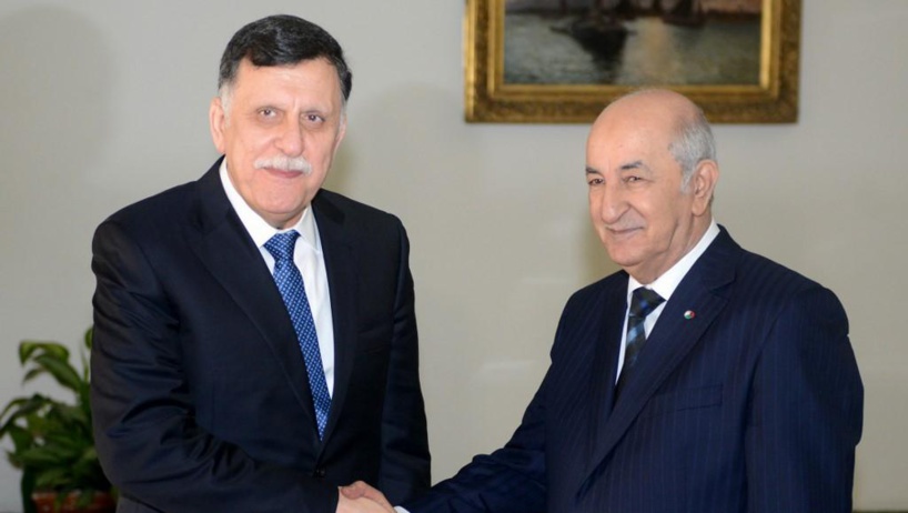 Libye: l'Algérie reçoit el-Sarraj et le ministre turc des Affaires étrangères Libye: l'Algérie reçoit el-Sarraj et le ministre turc des Affaires étrangères