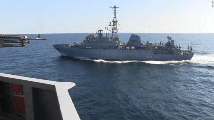 Tensions USA - RUSSIE Le Pentagone dénonce l’approche « agressive » d’un navire de guerre russe en mer d’Arabie