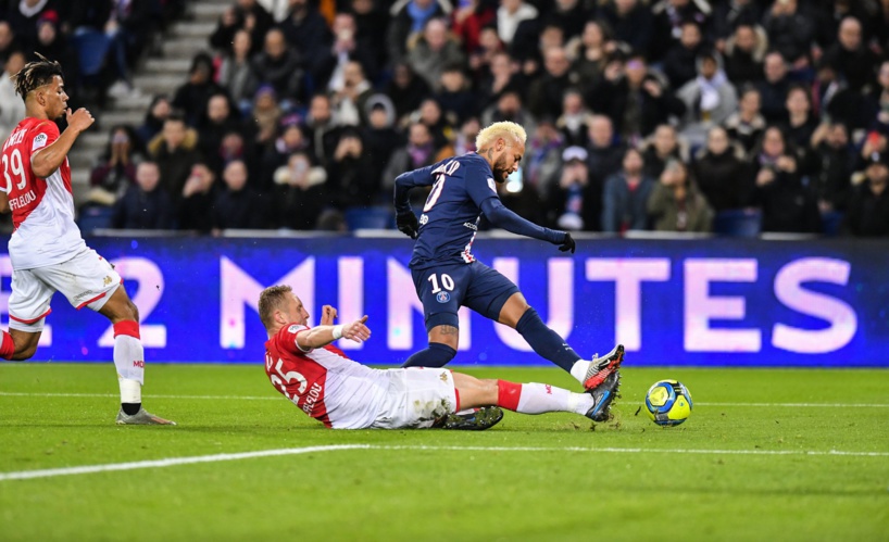 #Ligue1 - Monaco tient en échec le PSG au Parc (3-3)