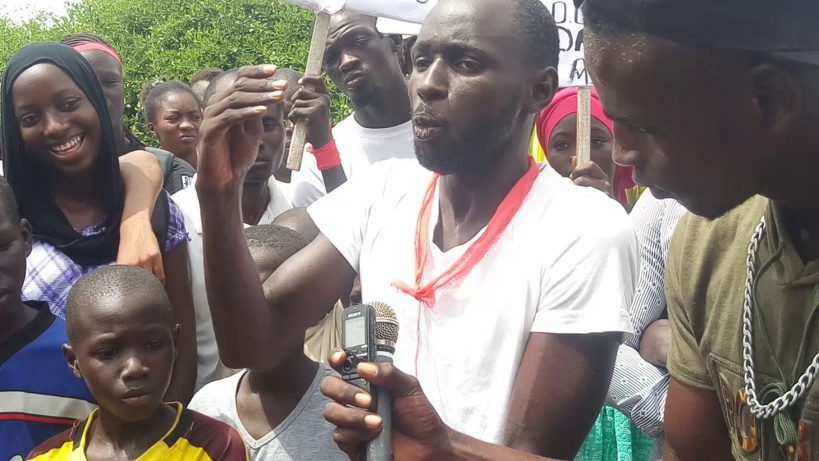 "Oubliée par le Pouvoir", la Jeunesse de Diaoulé dans une grande colère "Oubliée par le Pouvoir", la Jeunesse de Diaoulé dans une grande colère