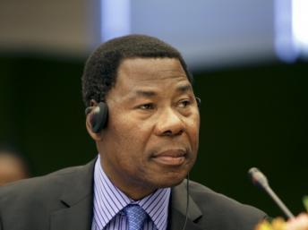 Le président béninois Thomas Boni Yayi, président en exercice de l'Union africaine, en janvier 2012 à Addis-Abeba. © Reuters/Noor Khamis