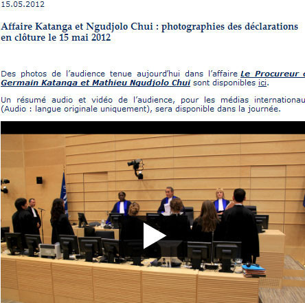 RDC: les crimes commis en Ituri une nouvelle fois devant la justice internationale à La Haye