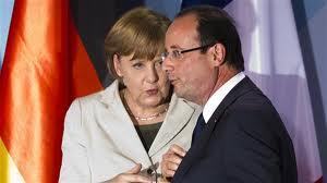 Le duo Angela Merkel-François Hollande en accord sur la Grèce et moins sur la croissance