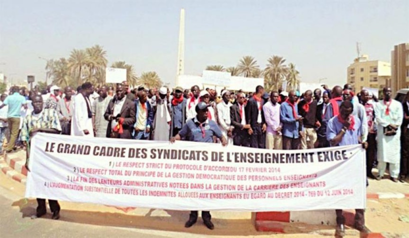 Le président Sall exhorte les ministres de l’Education et de la Fonction publique de maintenir un dialogue avec le G7 Le président Sall exhorte les ministres de l’Education et de la Fonction publique de maintenir un dialogue avec le G7