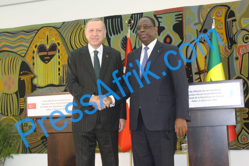 Le Conflit libyen s'invite à la conférence de presse au Palais: Macky et Erdogan d'accord pour écarter la solution militaire