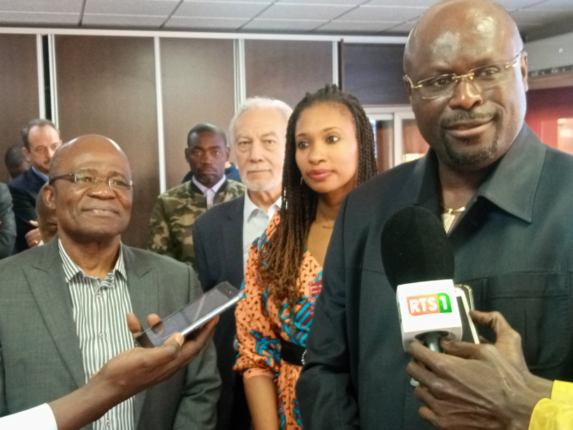 Sénégal : le président de l’Assemblée nationale Gabon en visite à Eiffage Concessions se dit séduit par la qualité de l'Autoroutes de l'avenir