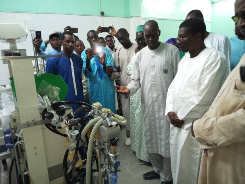 Saint-Louis : Mary Teuw Niane fait un don de matériels d'une valeur de "100 millions FCFA" à l'hôpital régional Saint-Louis : Mary Teuw Niane fait un don de matériels d'une valeur de "100 millions FCFA" à l'hôpital régional