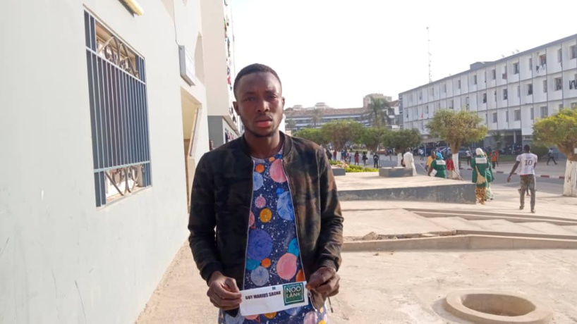 NOO LANK UCAD va barrer la circulation tous les jours pour exiger la libération de Guy Marius Sagna NOO LANK UCAD va barrer la circulation tous les jours pour exiger la libération de Guy Marius Sagna