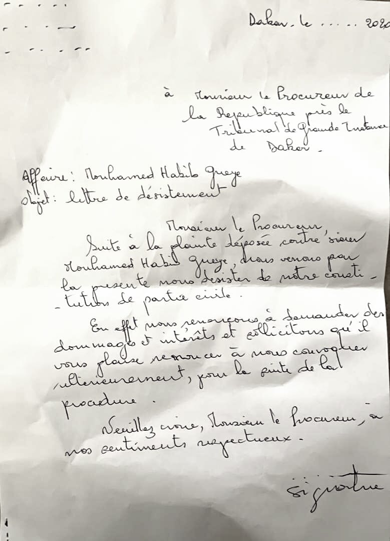 Affaire Maître coranique "pédophile": ses proches rédigent un modèle de lettre de désistement pour les parties civiles