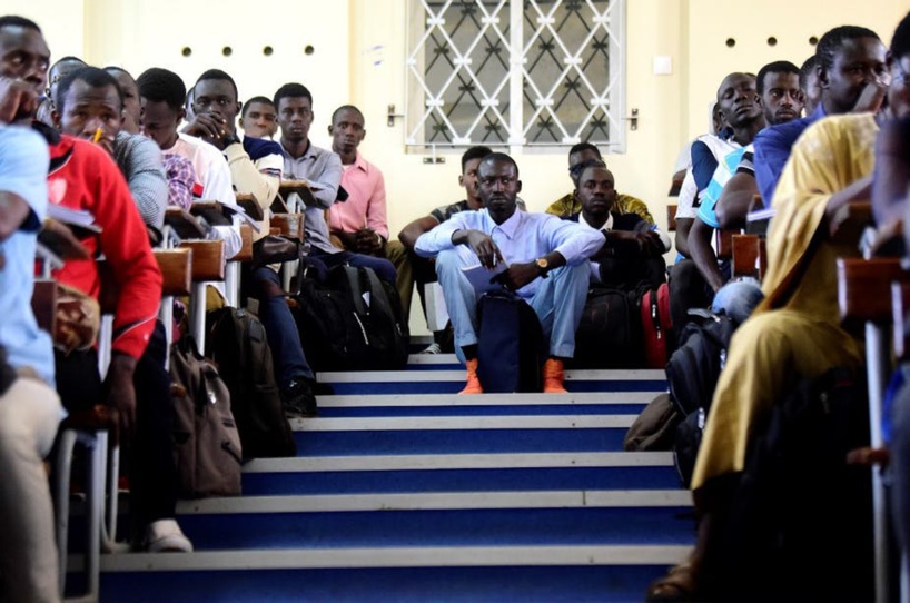 Les nouveaux bacheliers non orientés dans les rues de Dakar ce jeudi