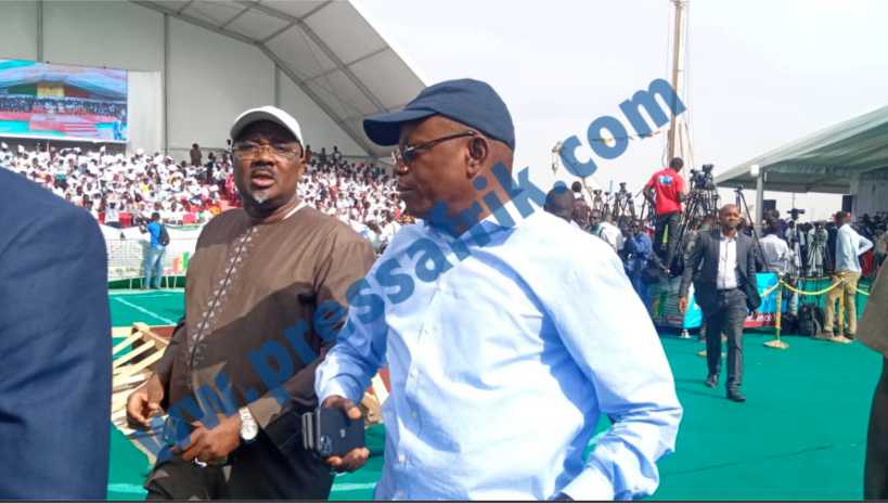 Diamniadio: les images de la cérémonie de pose de la première pierre du Stade du Sénégal Diamniadio: les images de la cérémonie de pose de la première pierre du Stade du Sénégal