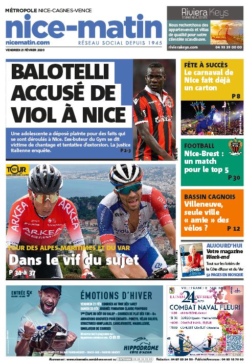 Mario Balotelli accusé de viol à Nice
